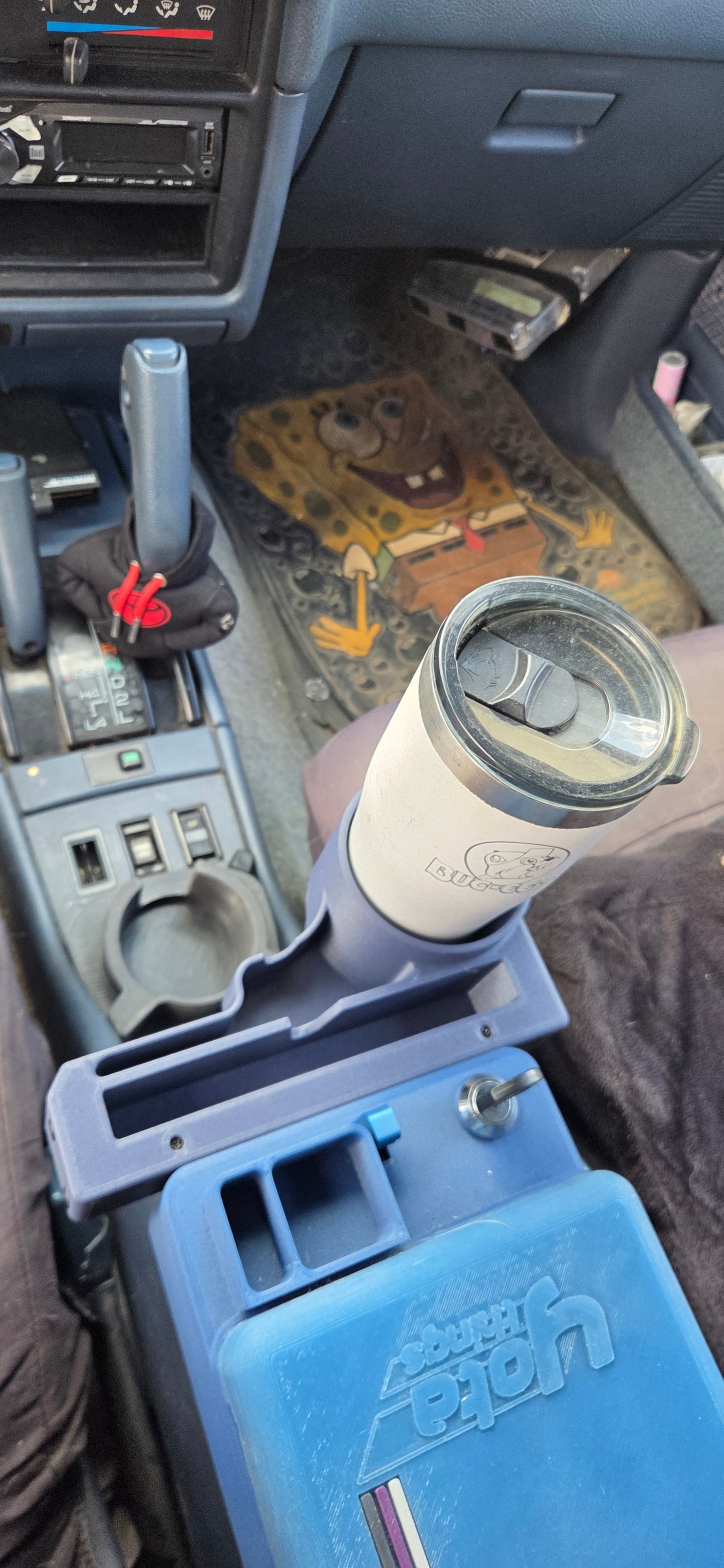 Console Attachment Single Cup Holder