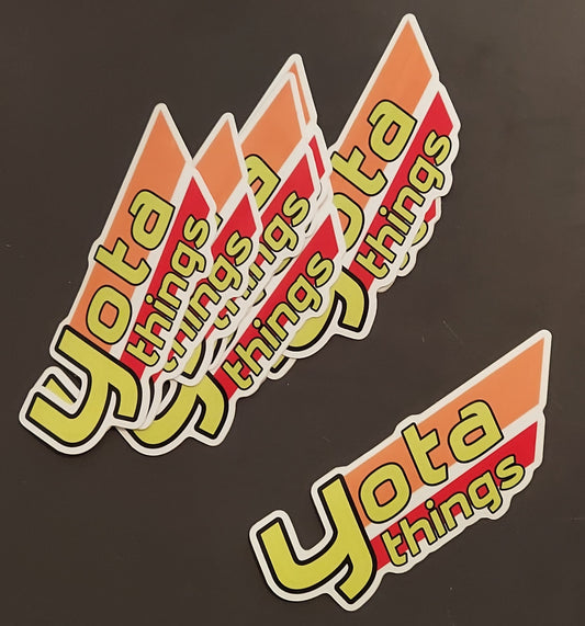 Yota Things 5" Stickers