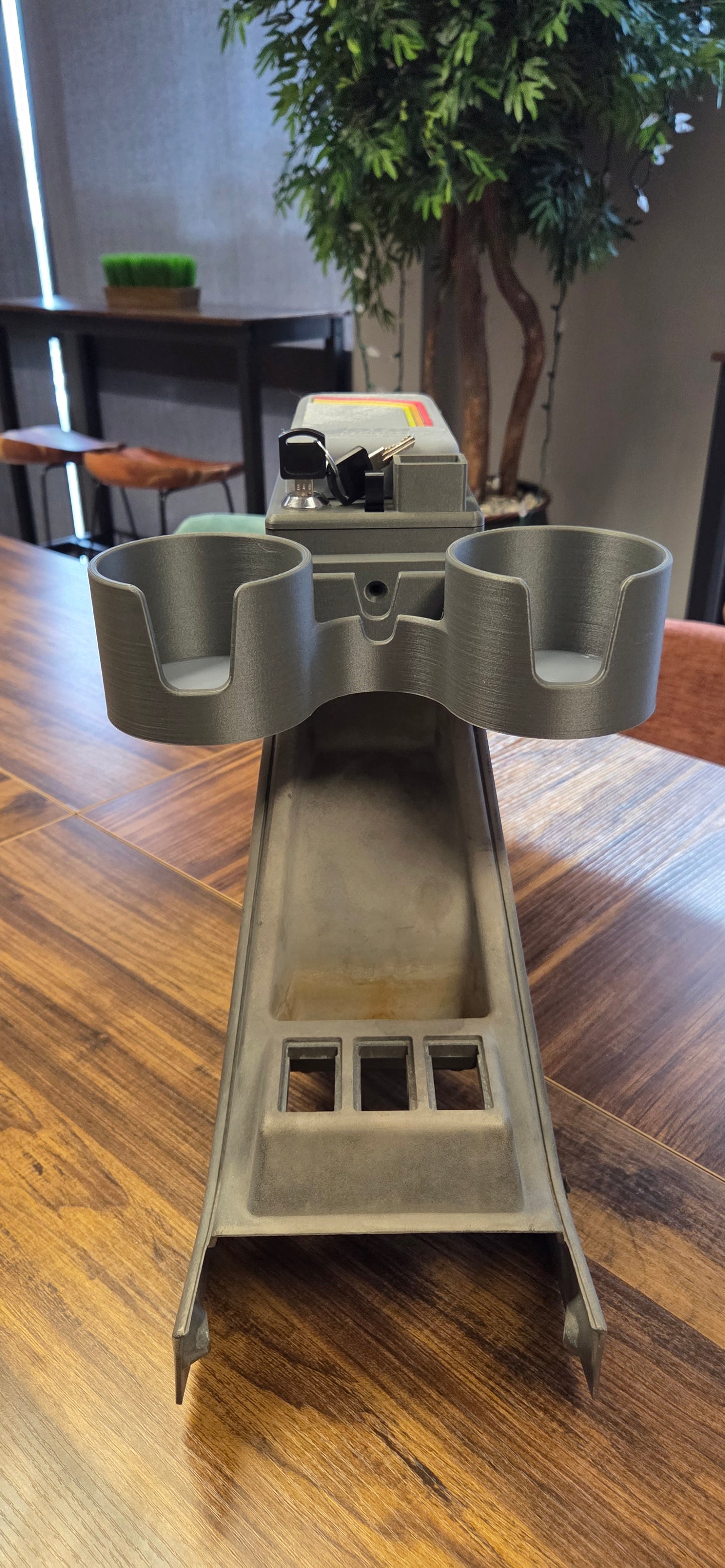 1984-1989 Toyota 4Runner & Pickup Rear Heater and Double Stack Center Console Lid with Cup Holder | 1st Gen 4Runner Armrest Top | Yota Things