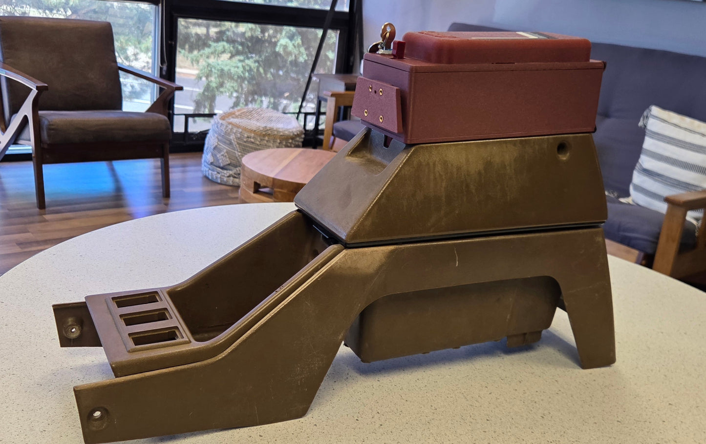 1984-1989 Toyota 4Runner & Pickup Rear Heater and Double Stack Center Console Lid without a Cup Holder | 1st Gen 4Runner Armrest Top | Yota Things