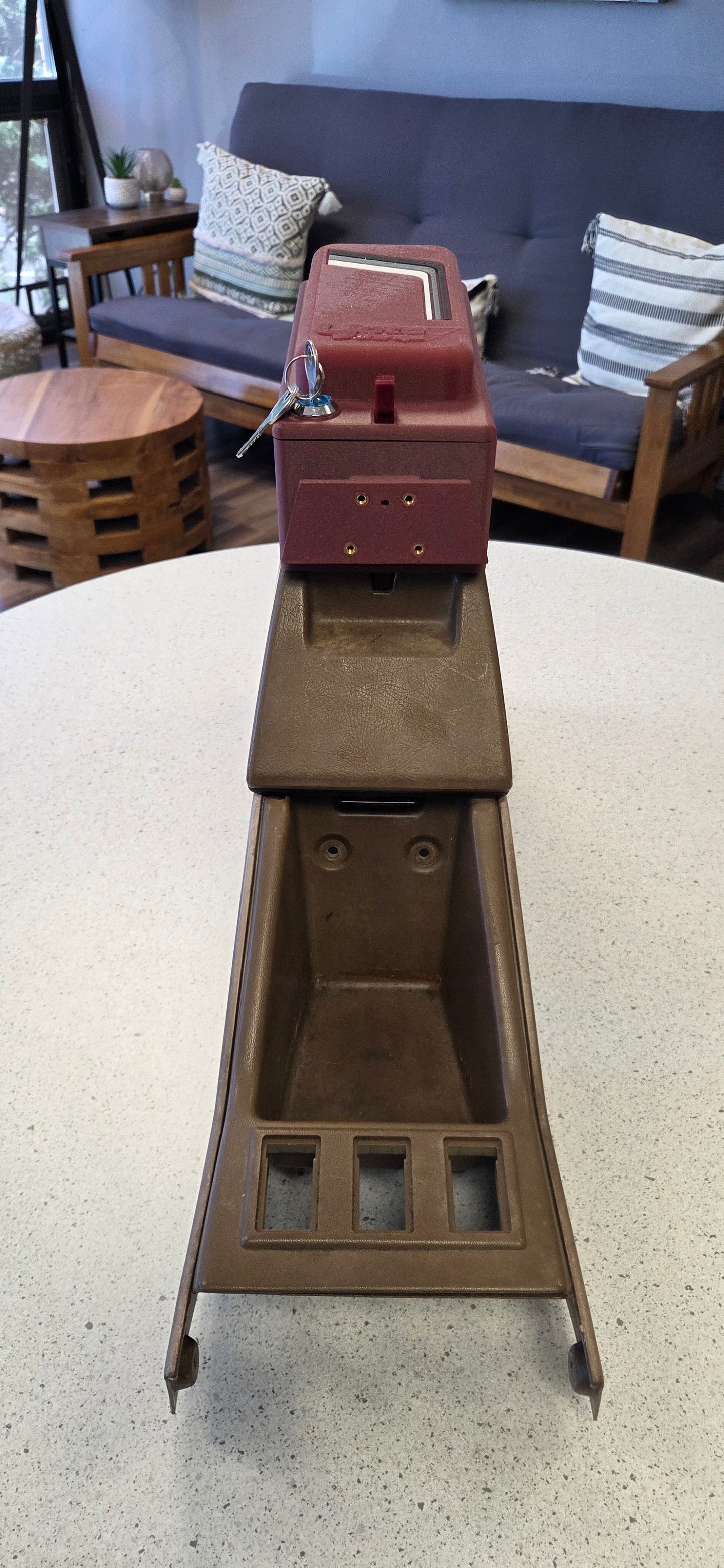 1984-1989 Toyota 4Runner & Pickup Rear Heater and Double Stack Center Console Lid without a Cup Holder | 1st Gen 4Runner Armrest Top | Yota Things