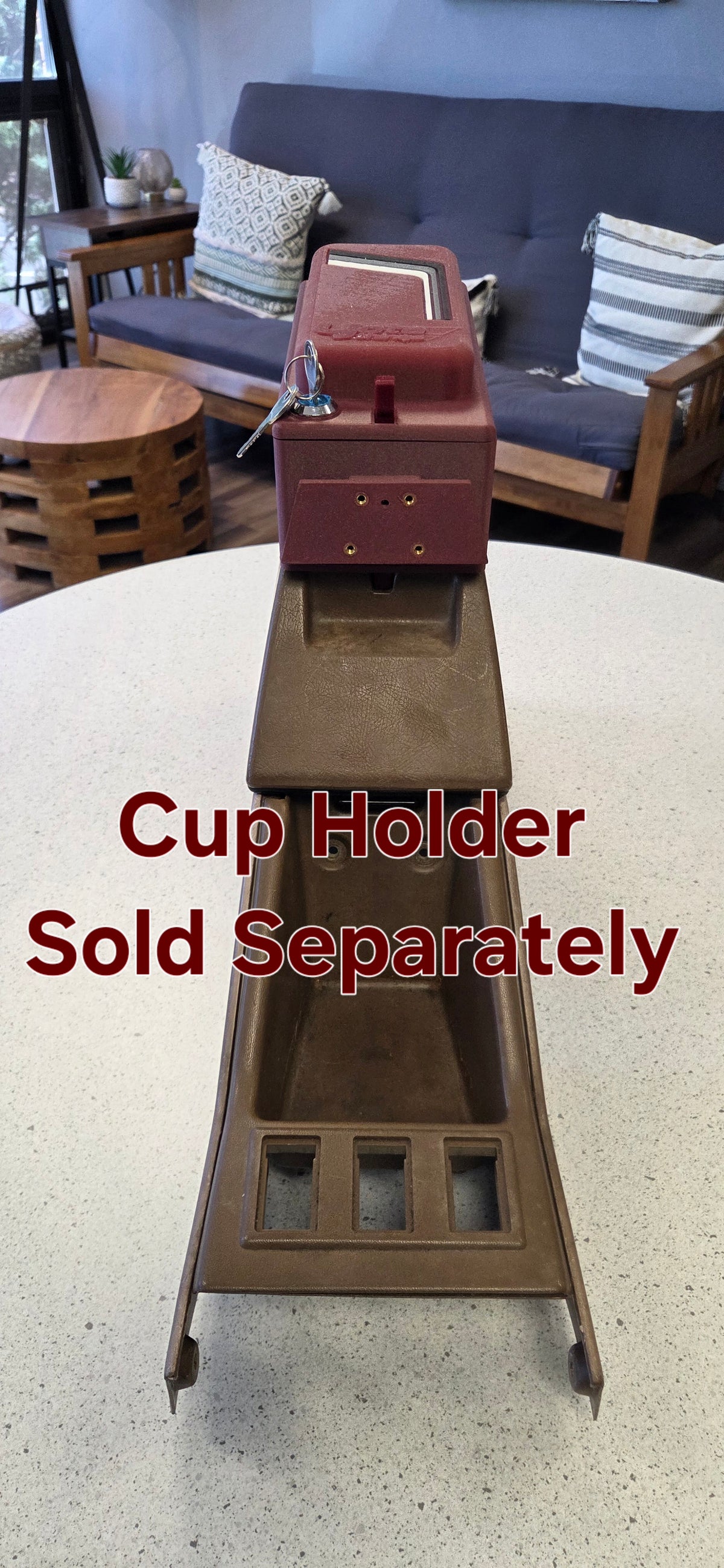 1984-1989 Toyota 4Runner & Pickup Rear Heater and Double Stack Center Console Lid without a Cup Holder | 1st Gen 4Runner Armrest Top | Yota Things