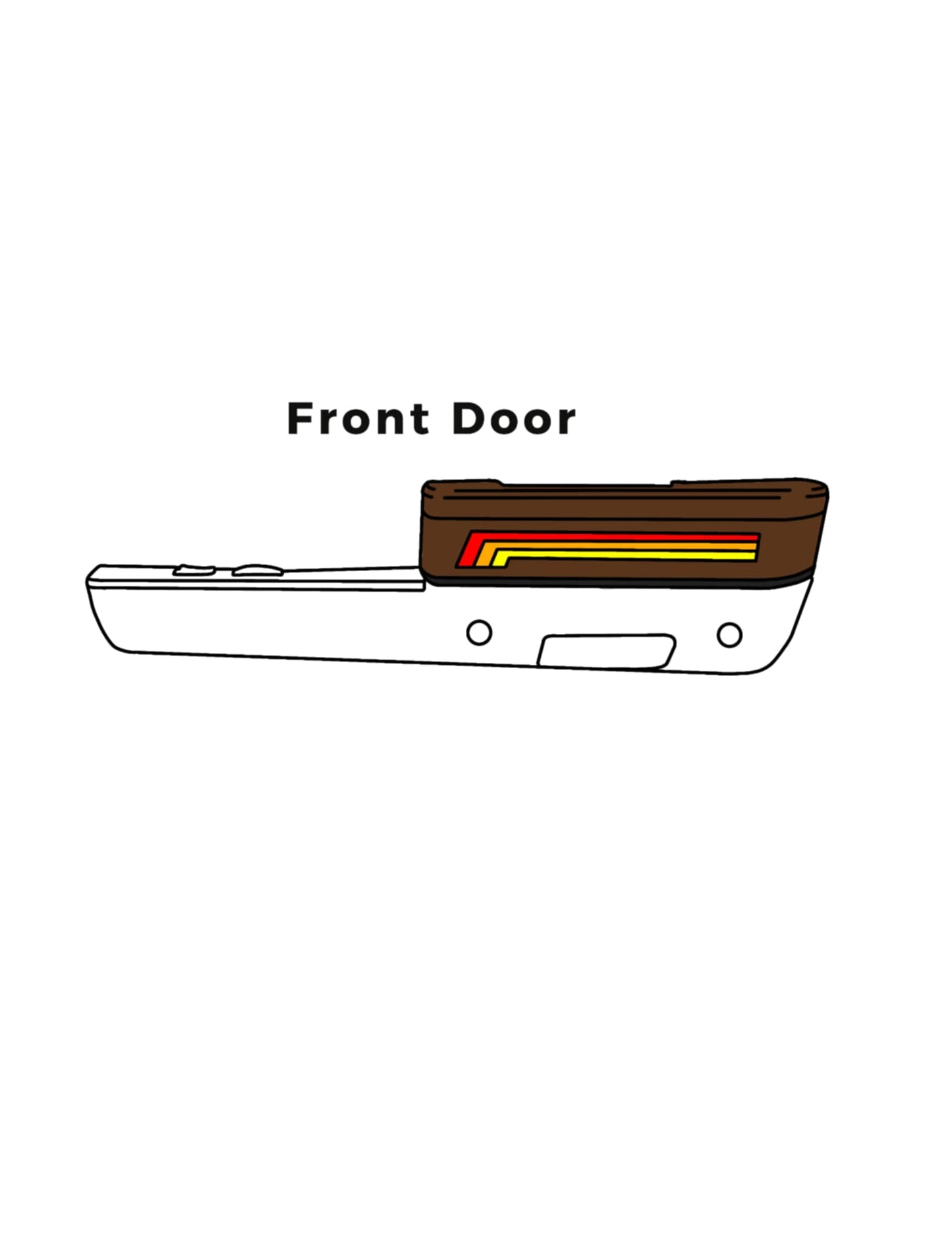 Yota Armrests 2 Door set    90-95 4runner
