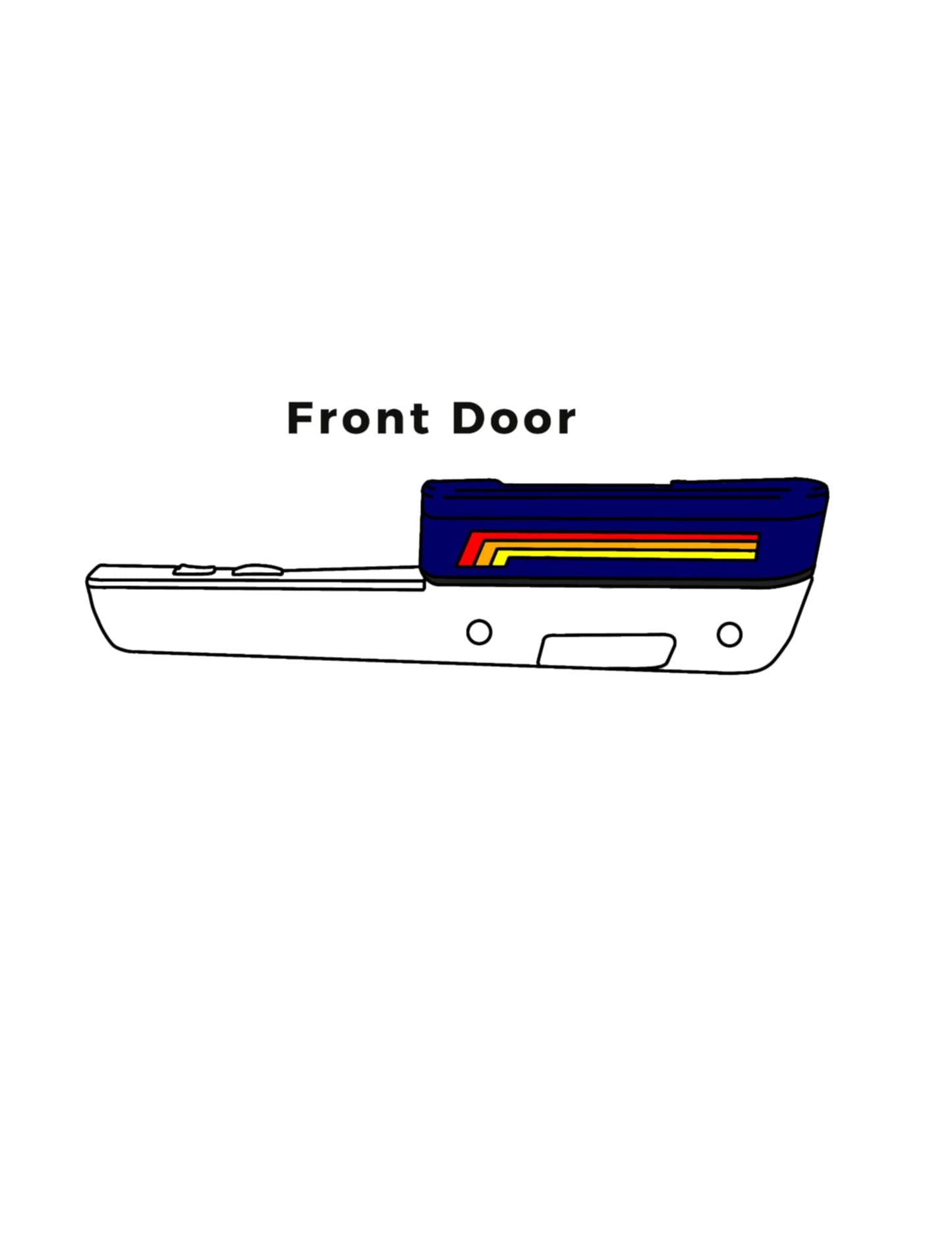 Yota Armrests 2 Door set    90-95 4runner