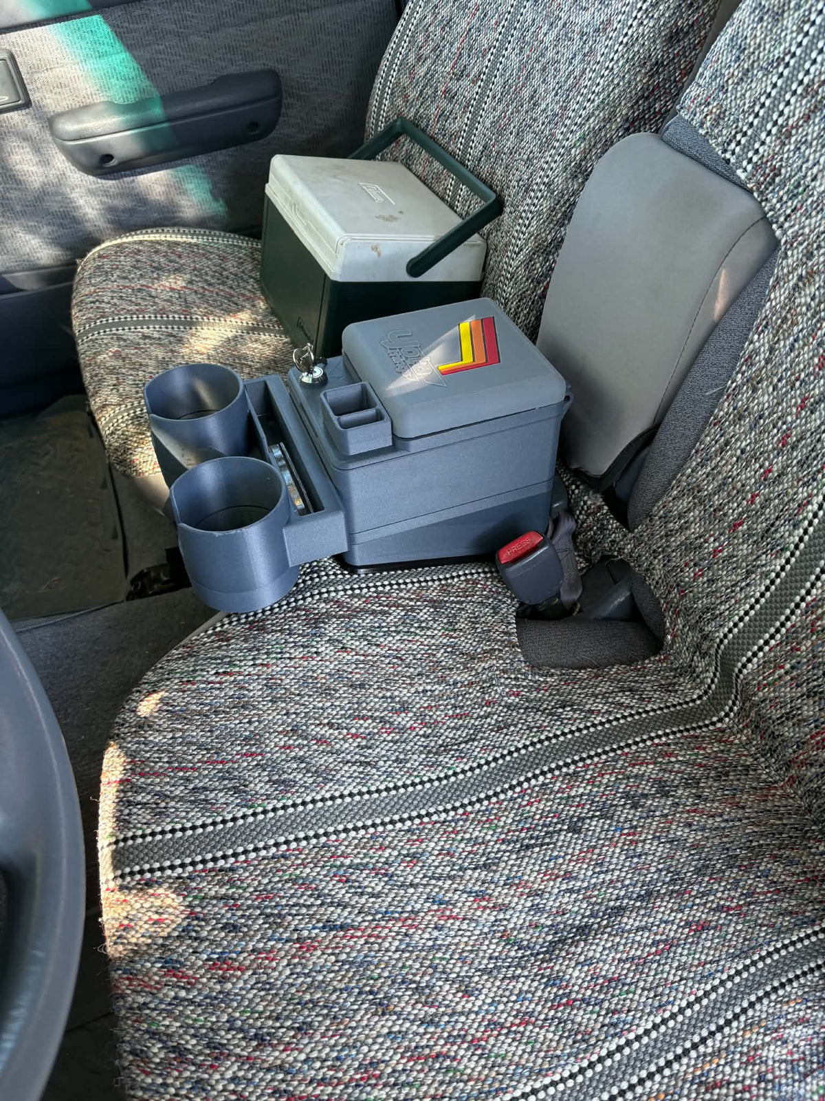 Small Universal Removable Bench Seat Console Top NO CUP HOLDER