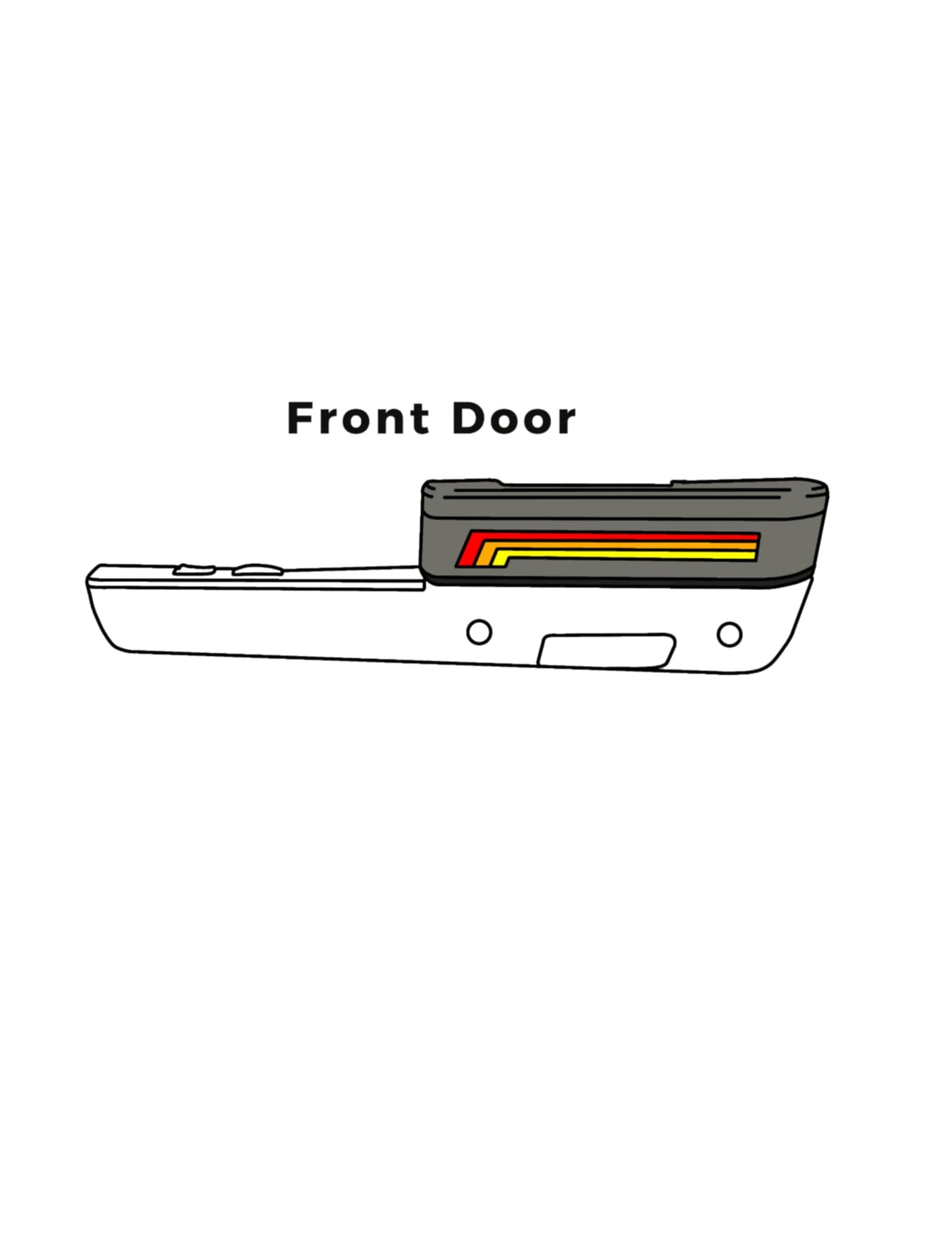 Yota Armrests 2 Door set    90-95 4runner