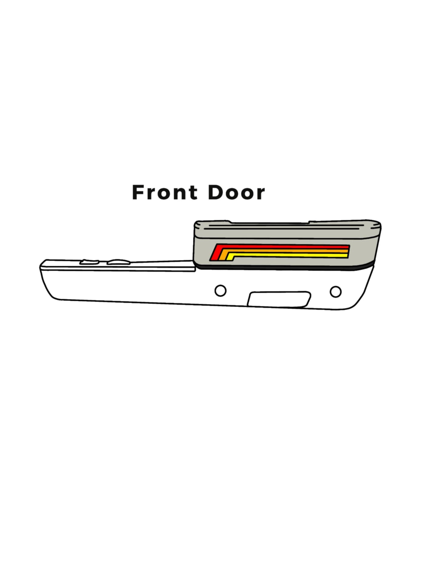 Yota Armrests 2 Door set    90-95 4runner