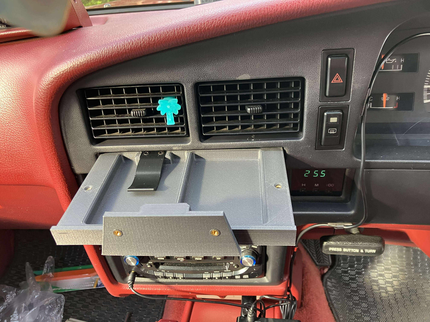 1989-1994 Toyota Pickup, 1990-1995 4Runner & 1993-1998 T100 | Secret Stash Dashboard Cup Holder & Tray | Yota Things