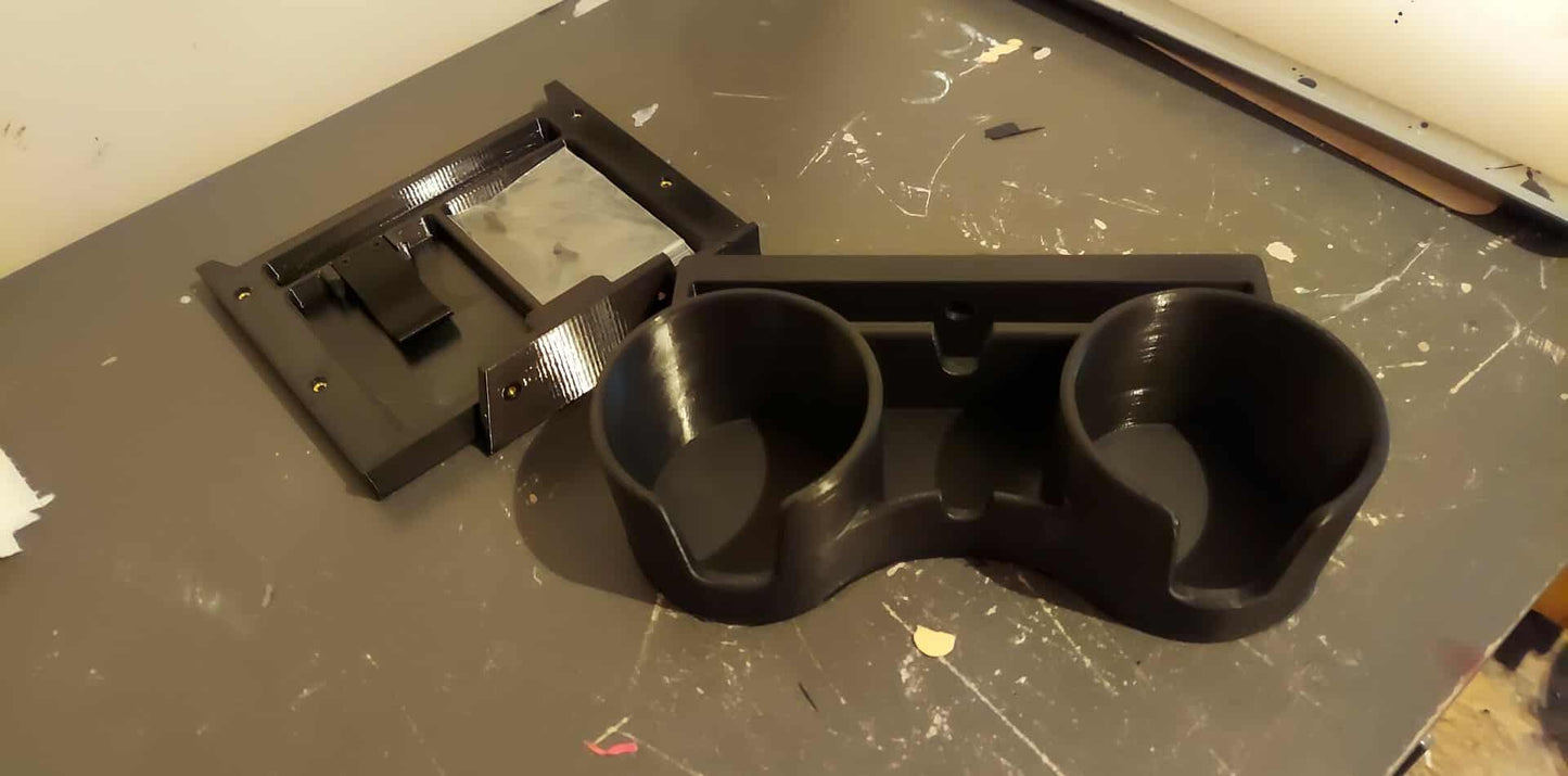 1989-1994 Toyota Pickup, 1990-1995 4Runner & 1993-1998 T100 | Secret Stash Dashboard Cup Holder & Tray | Yota Things